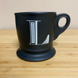 Anthropologie “L” Monogram Mug